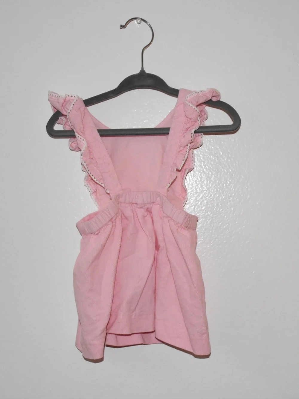 Janie and Jack Light Pink Ruffle Sleeve Sundress